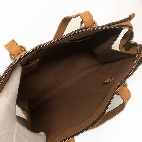 Louis Vuitton M40007 Popincourt Au Shoulder Bag Brown Pre-owned