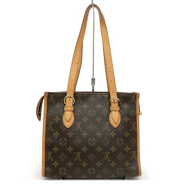 Louis Vuitton M40007 Popincourt Au Shoulder Bag Brown Pre-owned