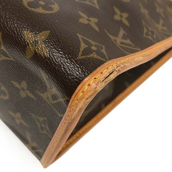 Louis Vuitton M40007 Popincourt Au Shoulder Bag Brown Pre-owned