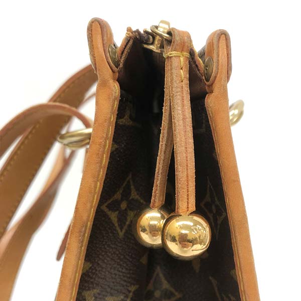 Louis Vuitton M40007 Popincourt Au Shoulder Bag Brown Pre-owned