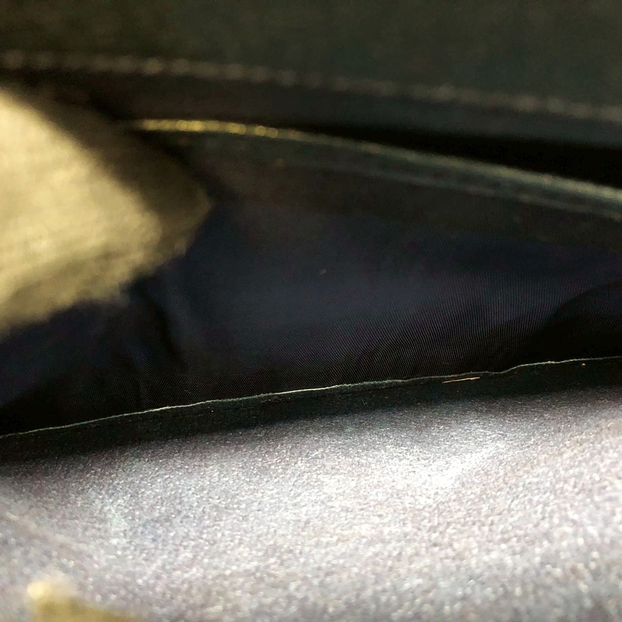 Gucci 86 02 Shoulder Bag/Handbag/Tote GG Supreme Leather Navy Pre-owned