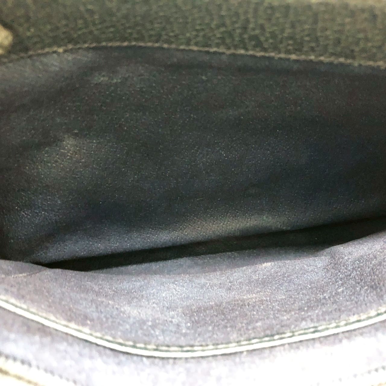 Gucci 86 02 Shoulder Bag/Handbag/Tote GG Supreme Leather Navy Pre-owned