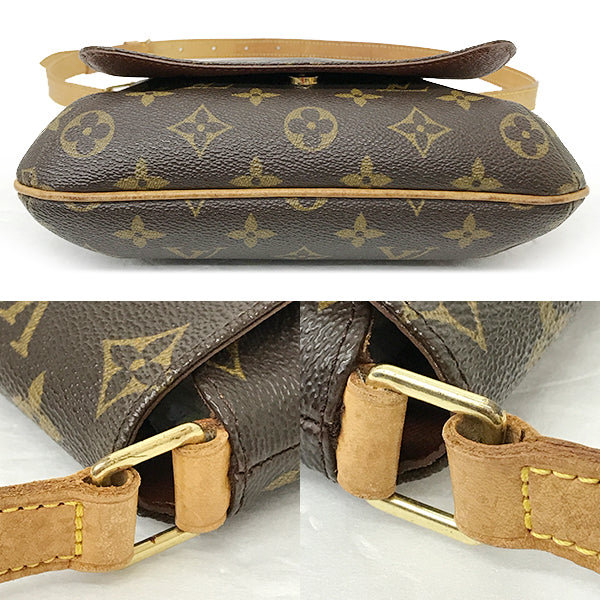 Louis Vuitton M51258 Musette Salsa Short Shoulder Bag Monogram Canvas Brown Pre-owned