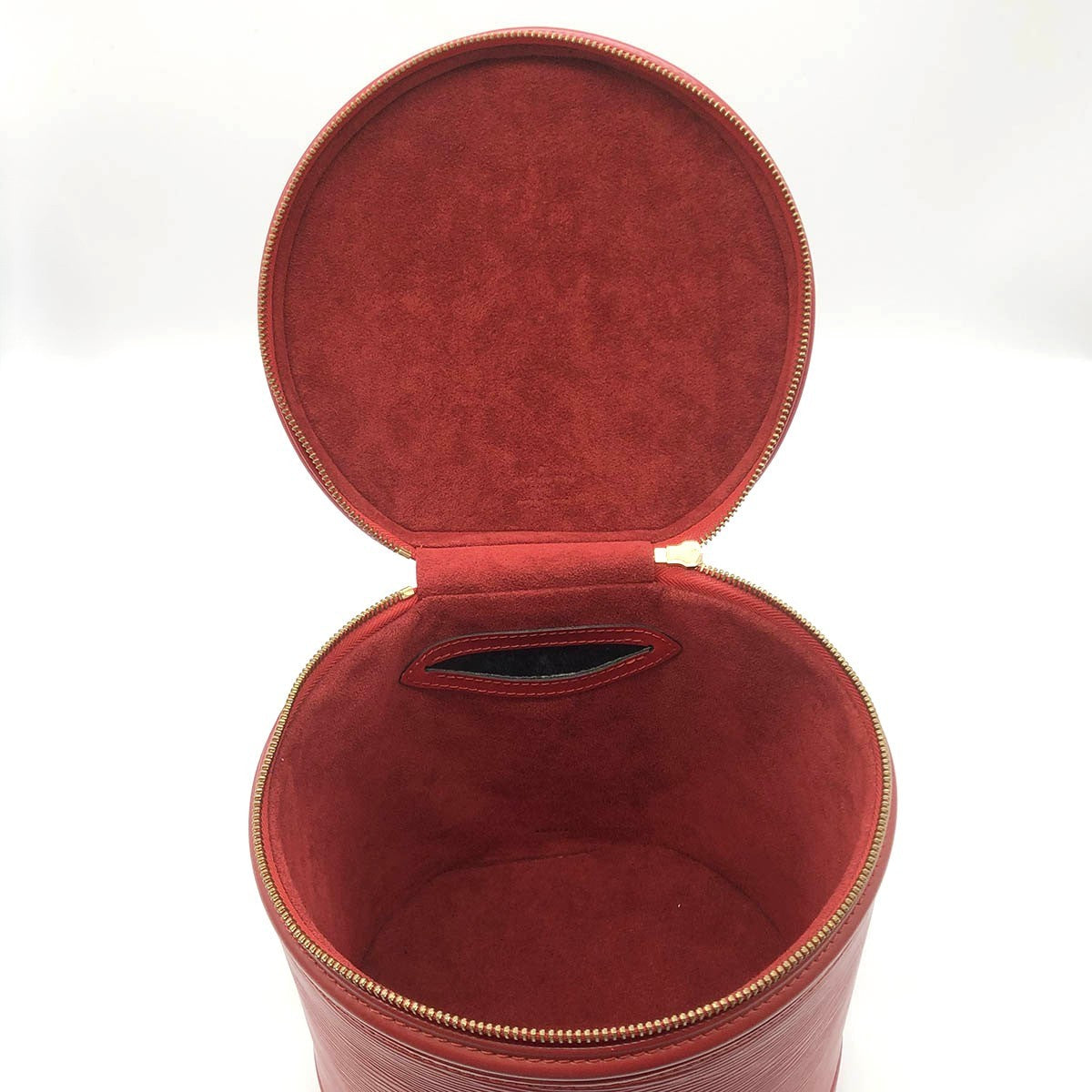 Louis Vuitton M48037 Cannes Epi Vanity Bag in Castilian Red PRE-OWNED