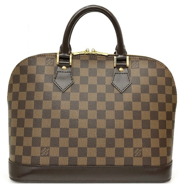 [CLEARANCE]Louis Vuitton N51131/Alma (old) Damier Canvas Handbag Brown Damier LV PRE-OWNED