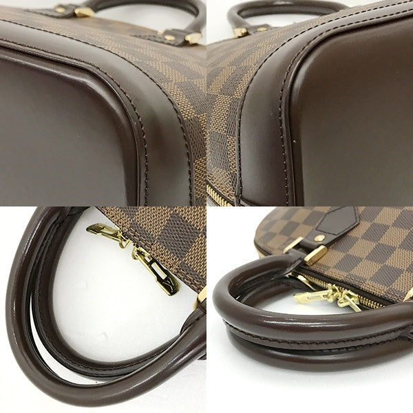 [CLEARANCE]Louis Vuitton N51131/Alma (old) Damier Canvas Handbag Brown Damier LV PRE-OWNED