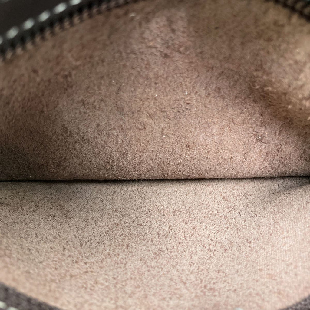 Loewe Handbag Suede Beige Pre-owned