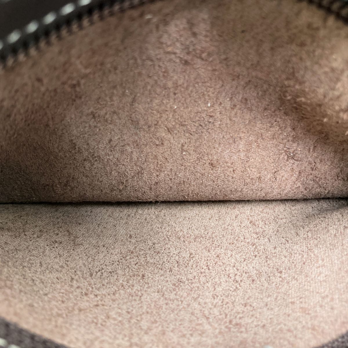 Loewe Handbag Suede Beige Pre-owned