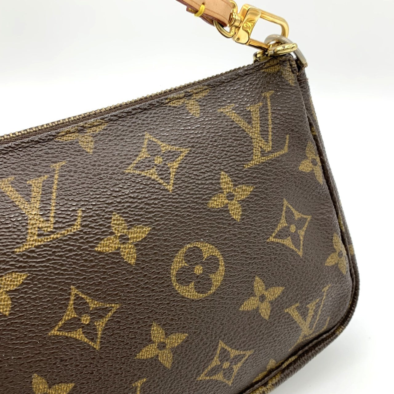 Louis Vuitton M51980 Pochette Accessoires Pouch Monogram Canvas Brown Pre-owned