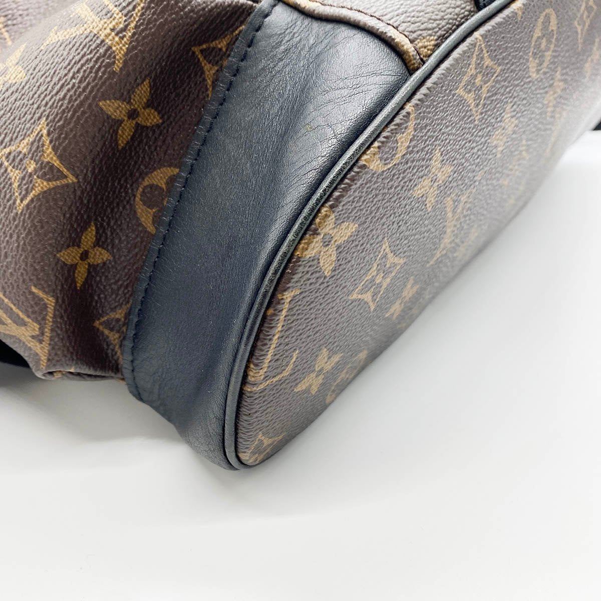 Louis Vuitton Christopher PM Backpack Monogram Macassar Brown/Black Pre-owned