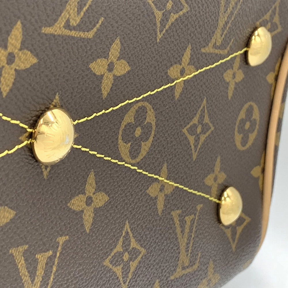 Louis Vuitton M40143 Tivoli PM Handbag/Tote Bag Monogram Brown Pre-owned