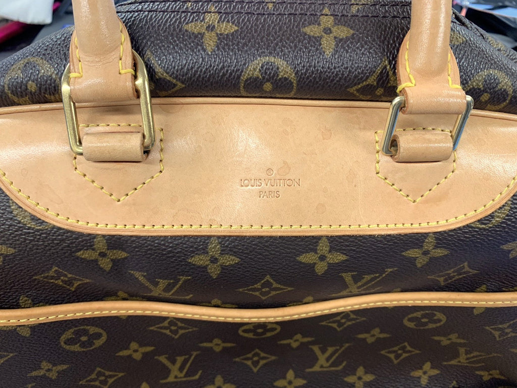 [CLEARANCE]Louis Vuitton M47270/Deauville Handbag Brown Monogram Canvas LV PRE-OWNED