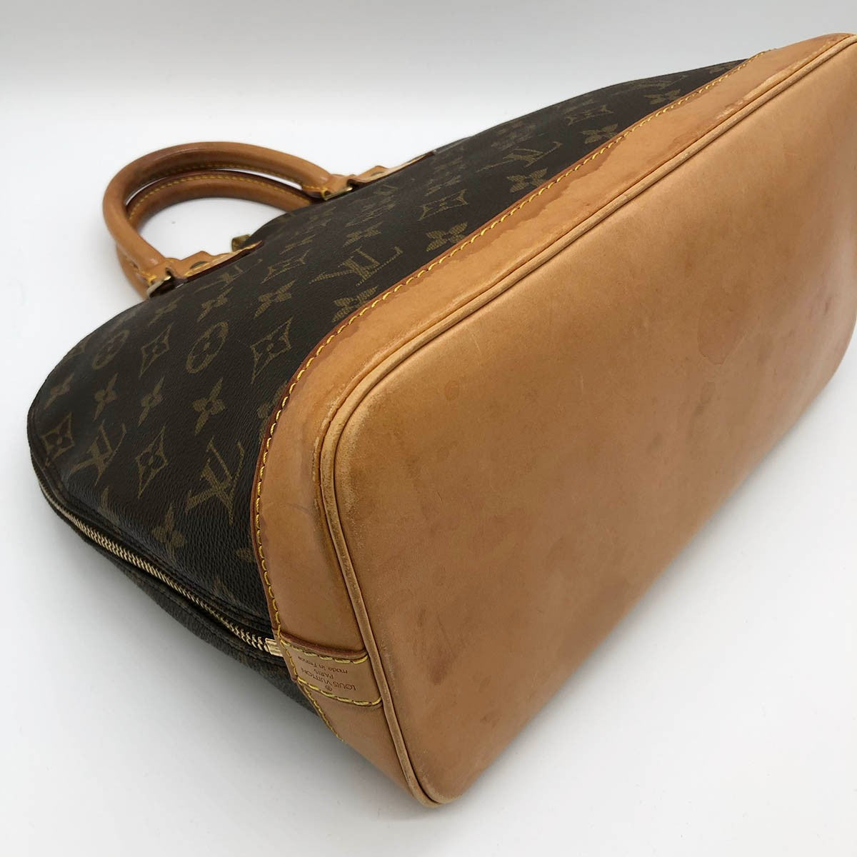 [CLEARANCE]Louis Vuitton M51130 Alma Handbag Monogram Canvas Brown PRE-OWNED