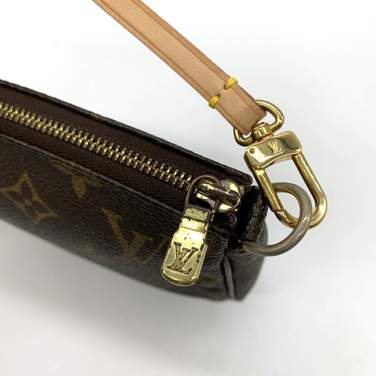 Louis Vuitton M51980 Pochette Accessoires Pouch Monogram Canvas Brown Pre-owned