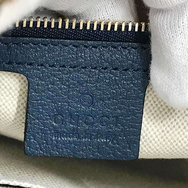 [CLEARANCE]Gucci New Jackie Flora 550152 Shoulder Bag, One-Handle Canvas, Navy, Floral Print PRE-OWNED