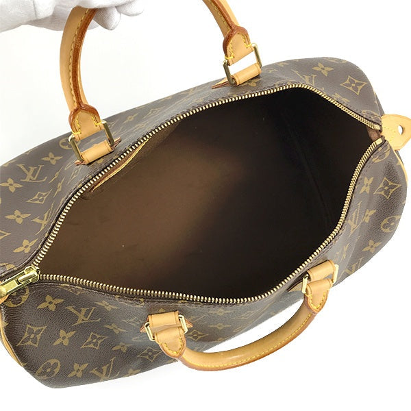 Louis Vuitton M41524/Speedy 35 (old) Handbag Brown Monogram LV PRE-OWNED