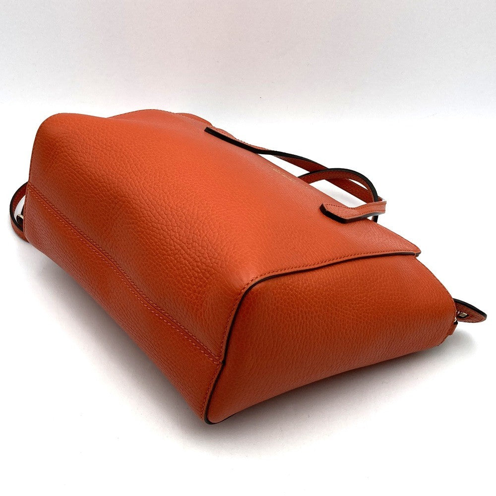 Gucci 368827 Swing Small 2-Way Handbag/Shoulder Bag Leather Orange Pre-owned