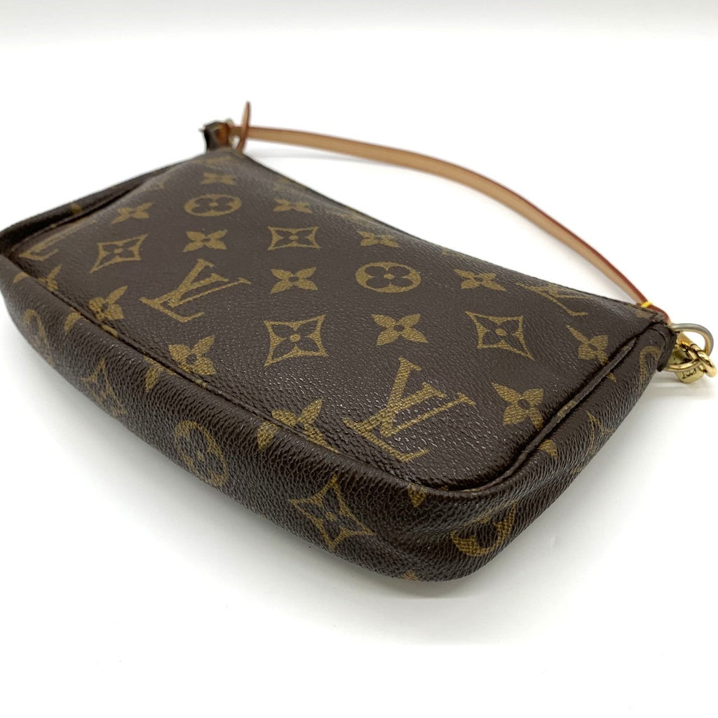 Louis Vuitton M51980 Pochette Accessoires Pouch Monogram Canvas Brown Pre-owned