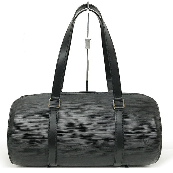 Louis Vuitton M52862 Soufflot Shoulder Bag/Boston Bag Epi Leather Black Pre-owned