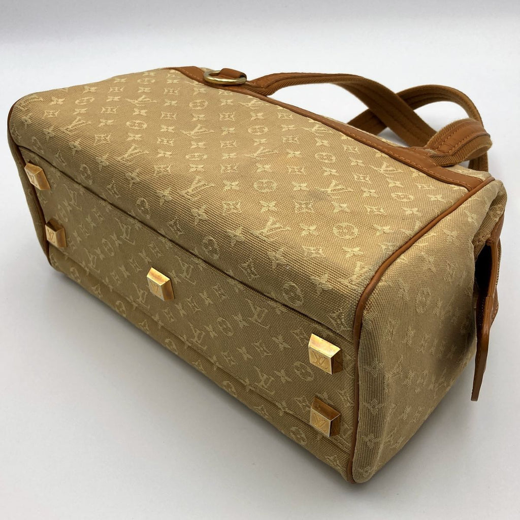 Louis Vuitton M92416 Josephine Handbag Monogram Mini Canvas Beige PRE-OWNED