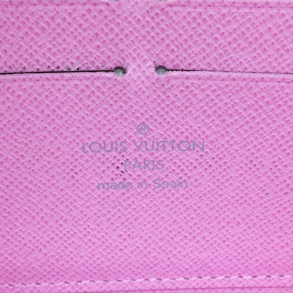 [CLEARANCE]Louis Vuitton M60241 Zippy Wallet Rich Monogram Multicolor White PRE-OWNED