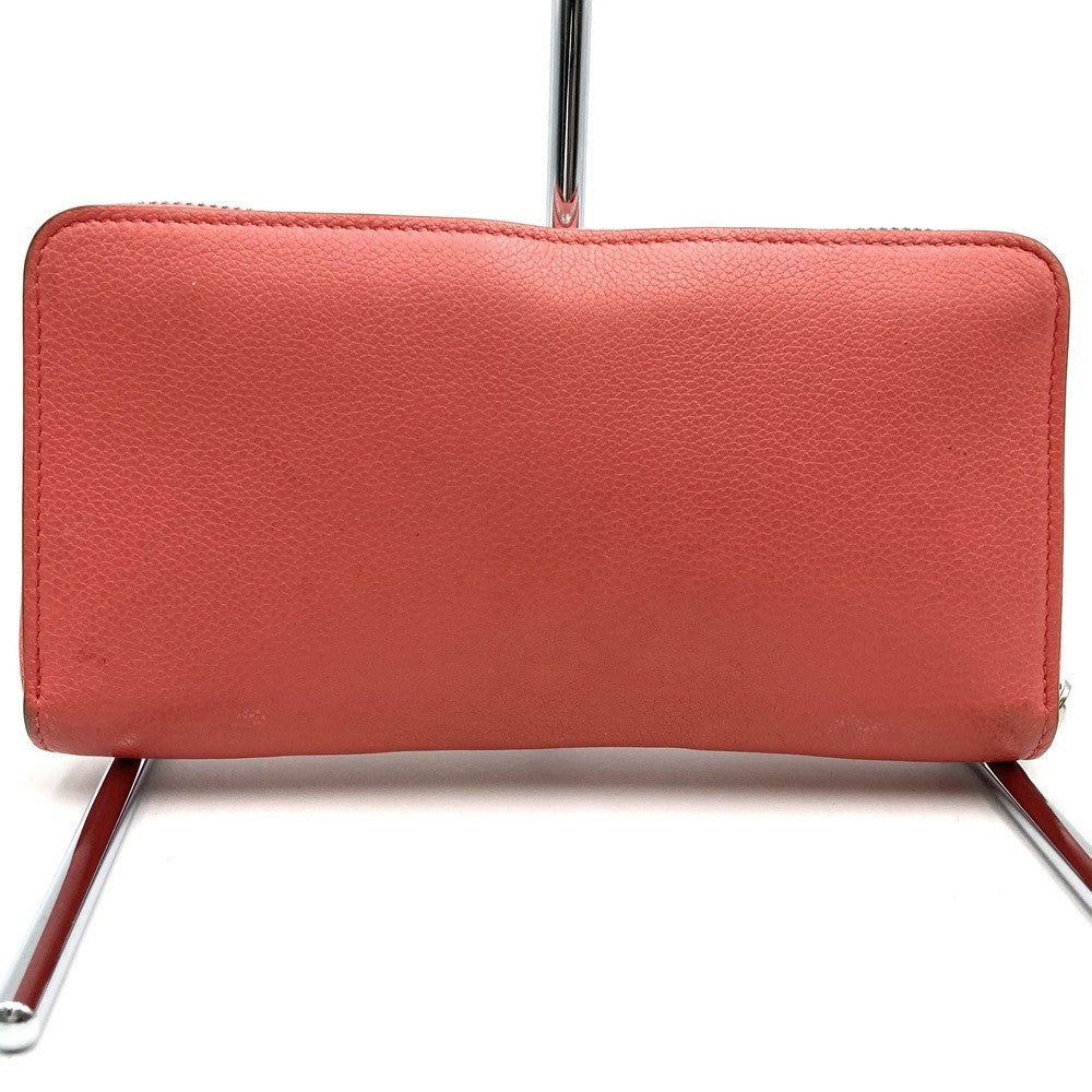 Louis Vuitton M69066 Zippy Lock Me Long Wallet in Blossom Pink Leather PRE-OWNED