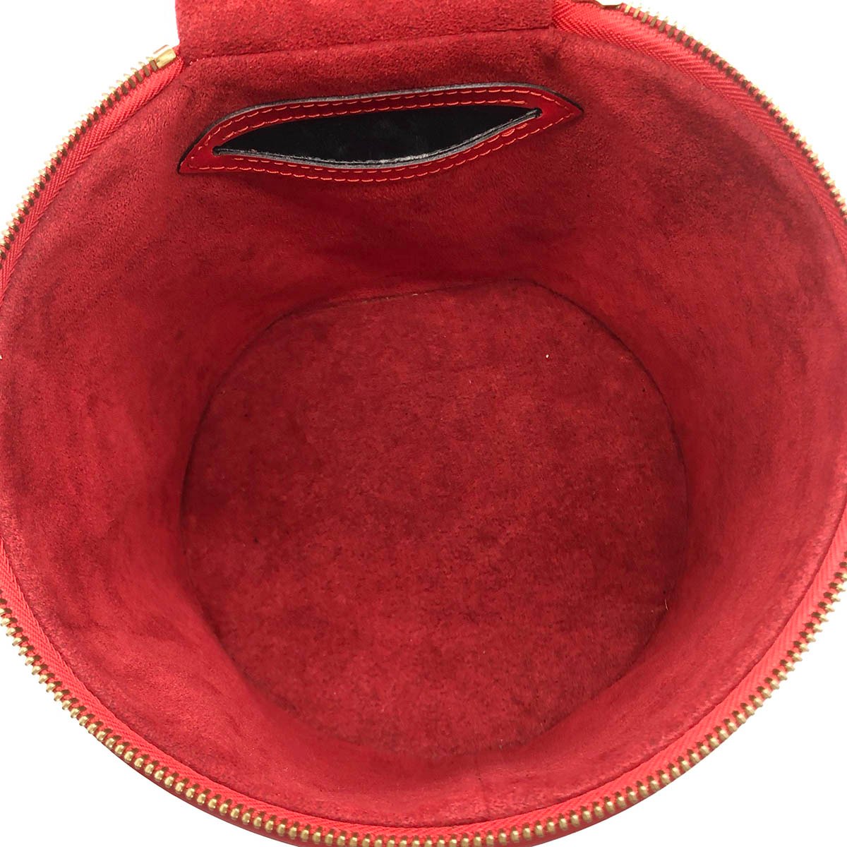 Louis Vuitton M48037 Cannes Epi Vanity Bag in Castilian Red PRE-OWNED