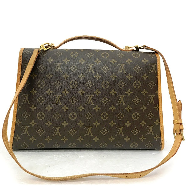 [CLEARANCE]Louis Vuitton M51121 Beverly Monogram Handbag in Brown Monogram Canvas PRE-OWNED