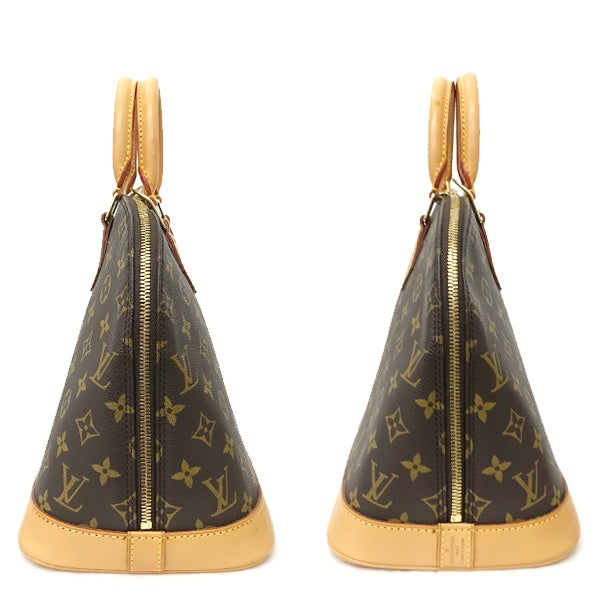 Louis Vuitton M51130/Alma (old) Monogram Handbag in Brown Monogram Canvas PRE-OWNED