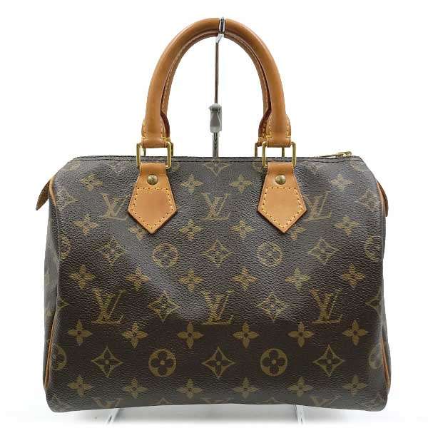 Louis Vuitton Speedy 25 Monogram Boston Bag/Handbag Brown M41528 PRE-OWNED
