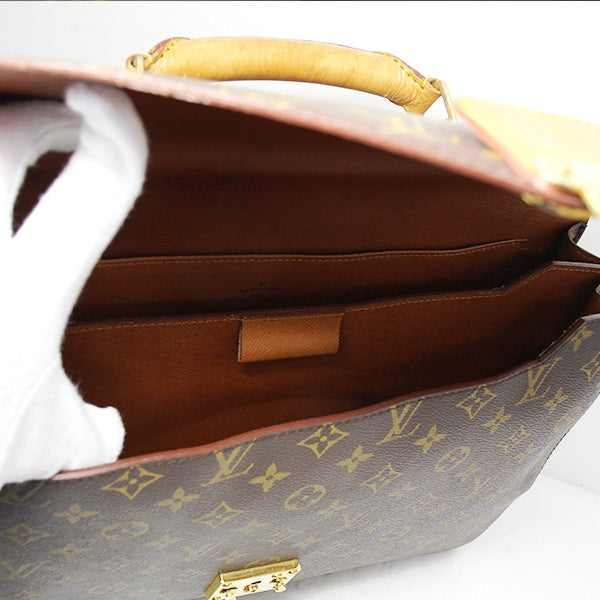 [CLEARANCE]Louis Vuitton M53331 Serviet Conseiller Business Bag Monogram Canvas LV PRE-OWNED