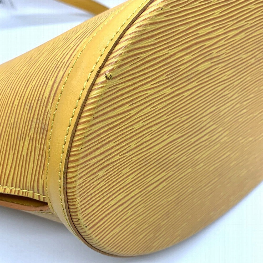 Louis Vuitton M52279 Saint Jacques Large Shoulder Bag Epi Leather Yellow Pre-owned
