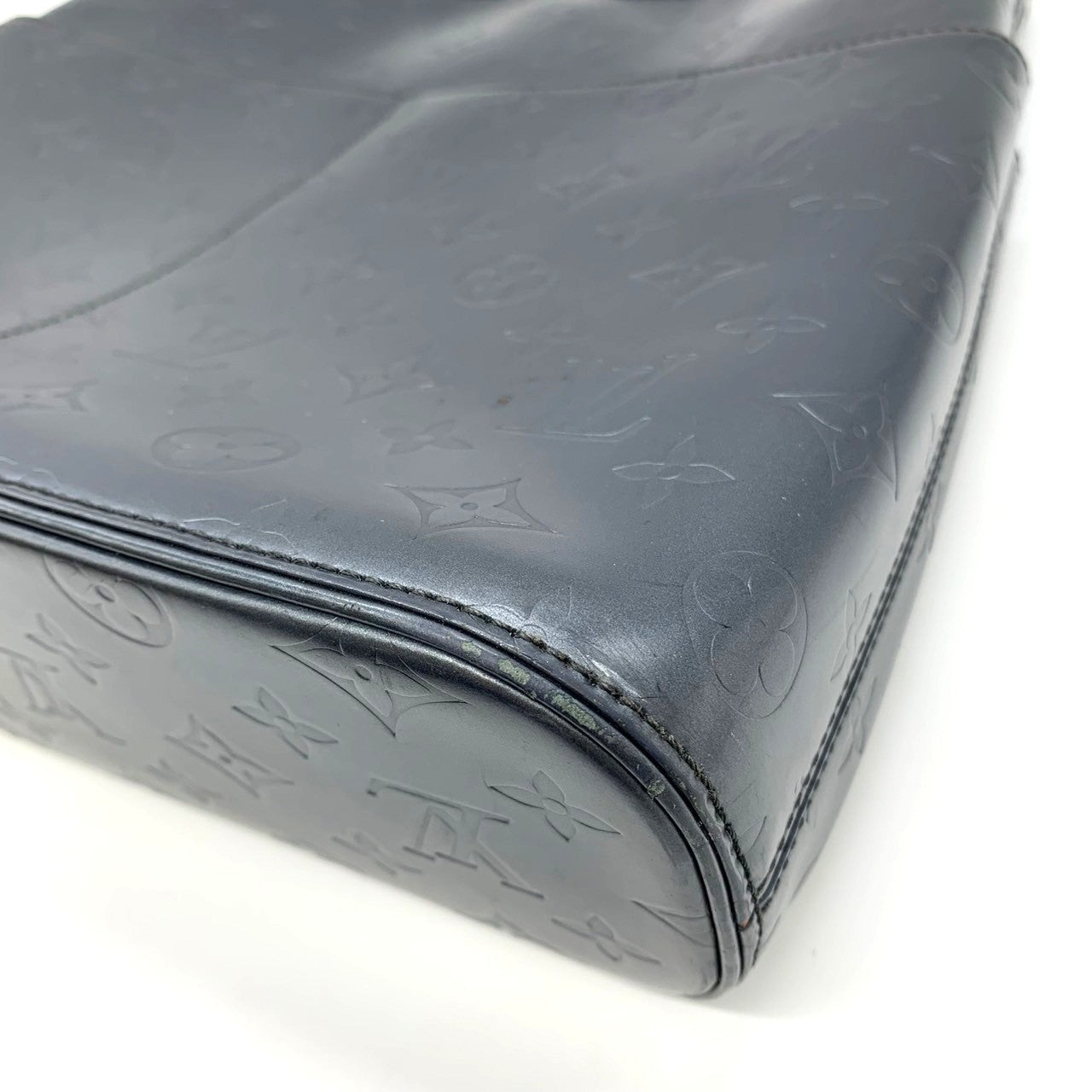 Louis Vuitton M55165 Sutter Shoulder Bag Monogram Matte Gray Pre-owned