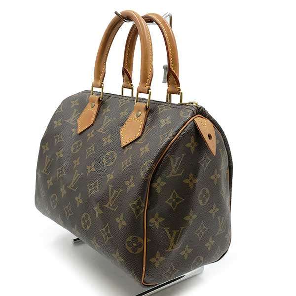 Louis Vuitton Speedy 25 Monogram Boston Bag/Handbag Brown M41528 PRE-OWNED