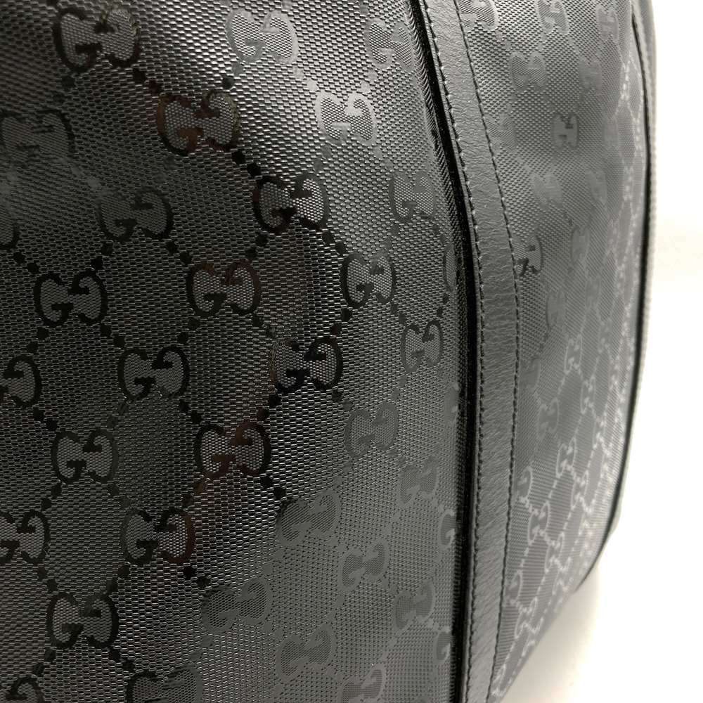 Gucci 223668 Large Tote Bag GG Imprime Black Pre-owned