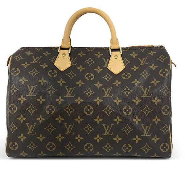 Louis Vuitton M41524/Speedy 35 (old) Handbag Brown Monogram LV PRE-OWNED