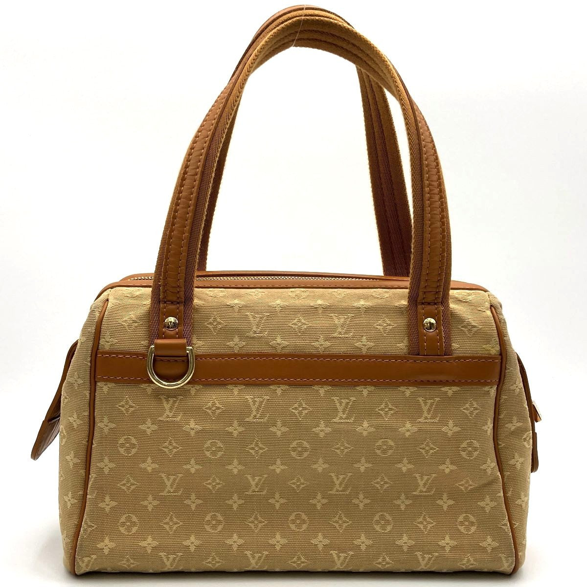 Louis Vuitton M92416 Josephine Handbag Monogram Mini Canvas Beige PRE-OWNED