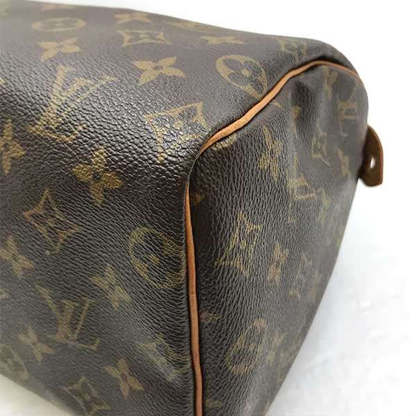 Louis Vuitton Speedy 25 Monogram Boston Bag/Handbag Brown M41528 PRE-OWNED