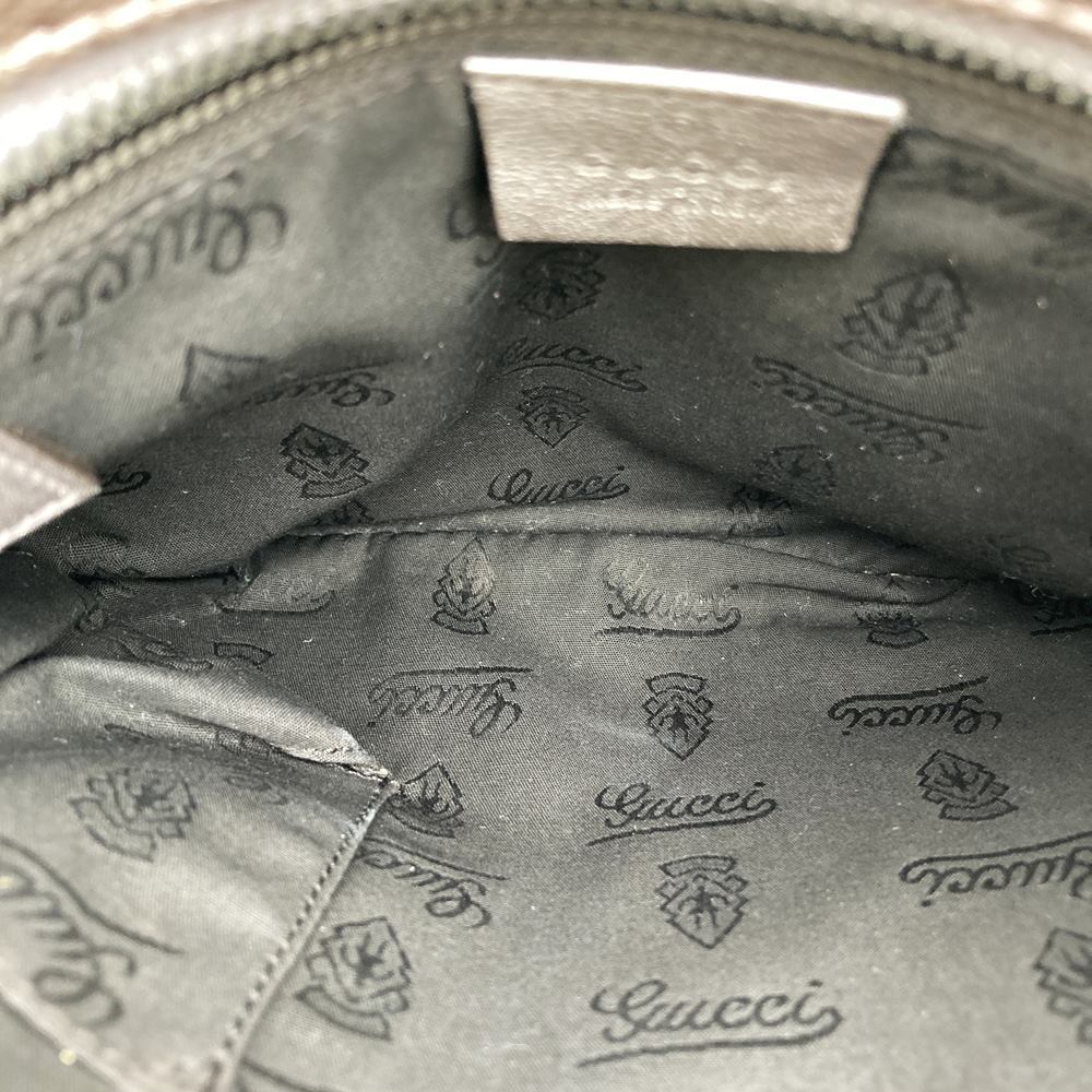 Gucci 201538 GG Imprime Crossbody Shoulder Bag/Body Bag Metallic Pink/Brown Pre-owned