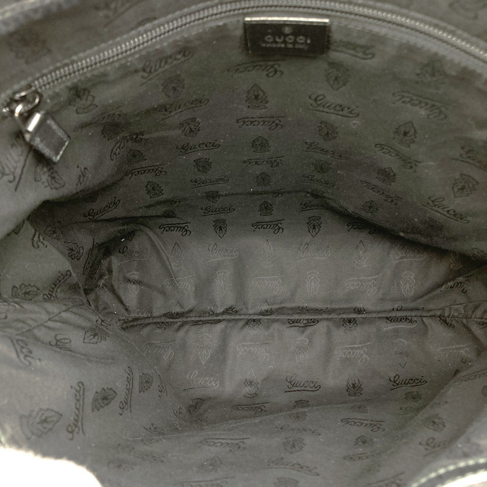 Gucci 223668 Large Tote Bag GG Imprime Black Pre-owned