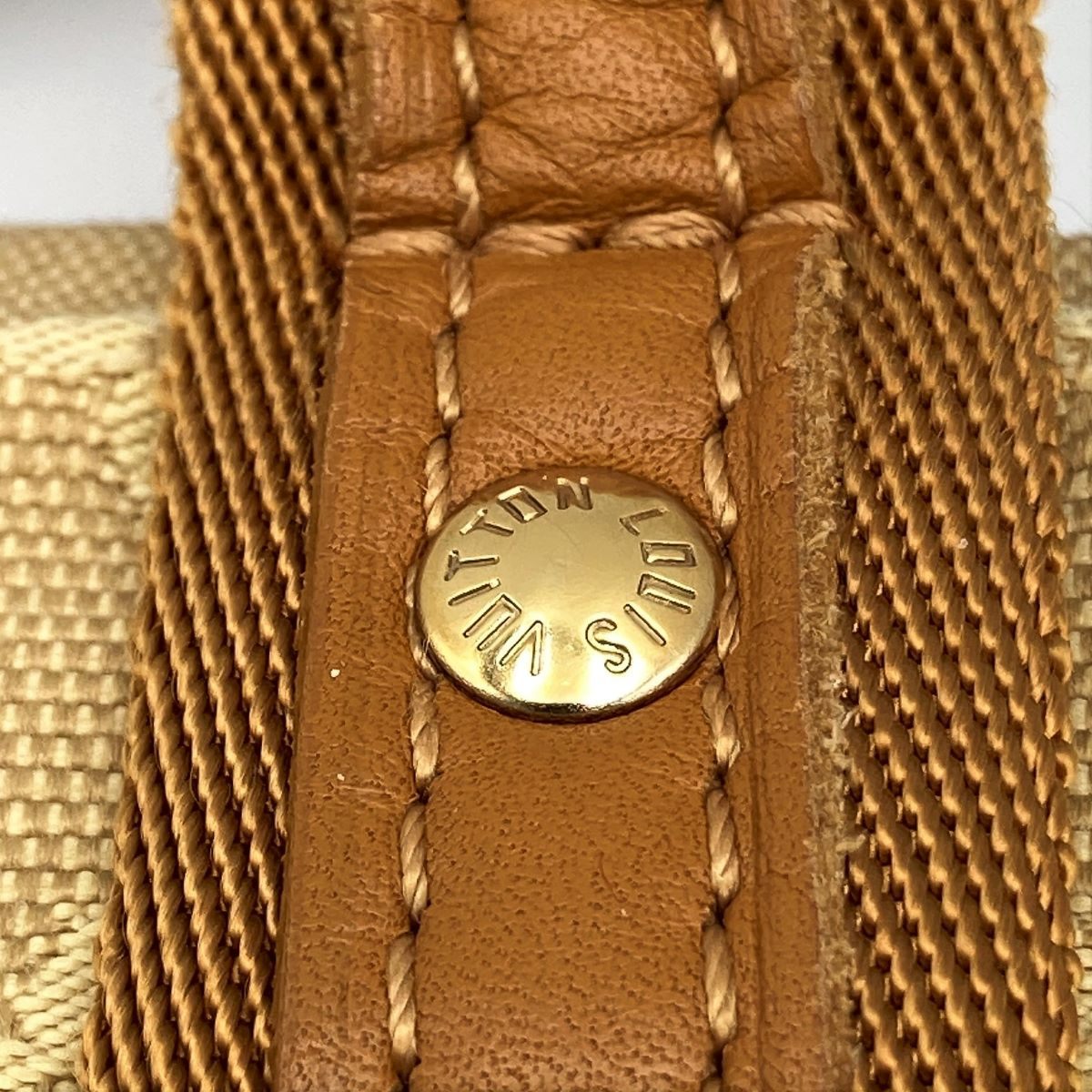 Louis Vuitton M92416 Josephine Handbag Monogram Mini Canvas Beige PRE-OWNED