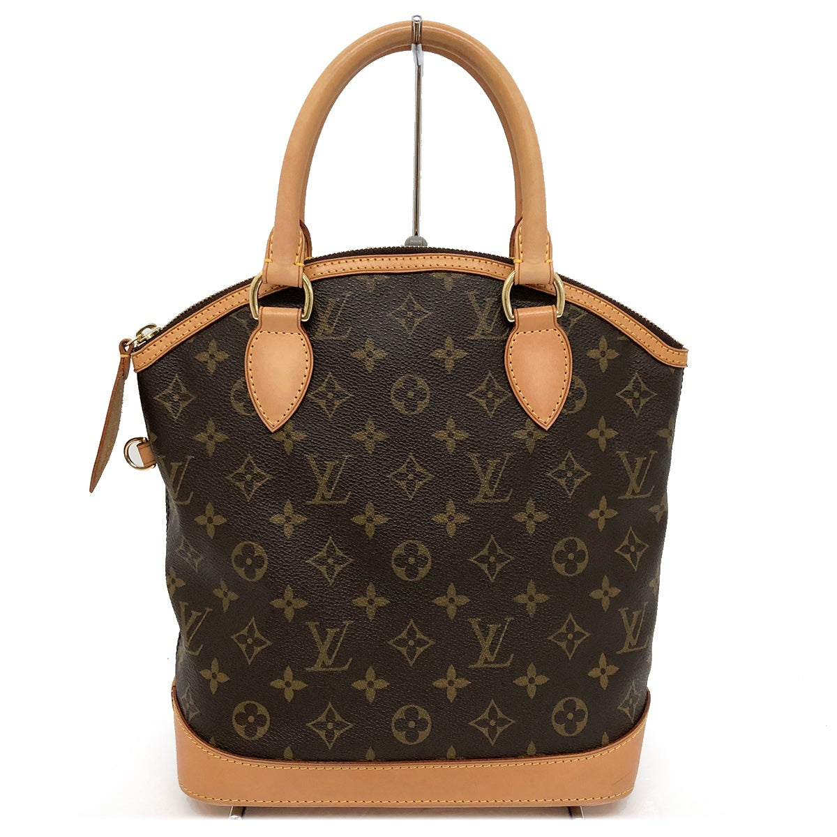Louis Vuitton M40102 Lockit Handbag Monogram Canvas/Leather Brown Pre-owned