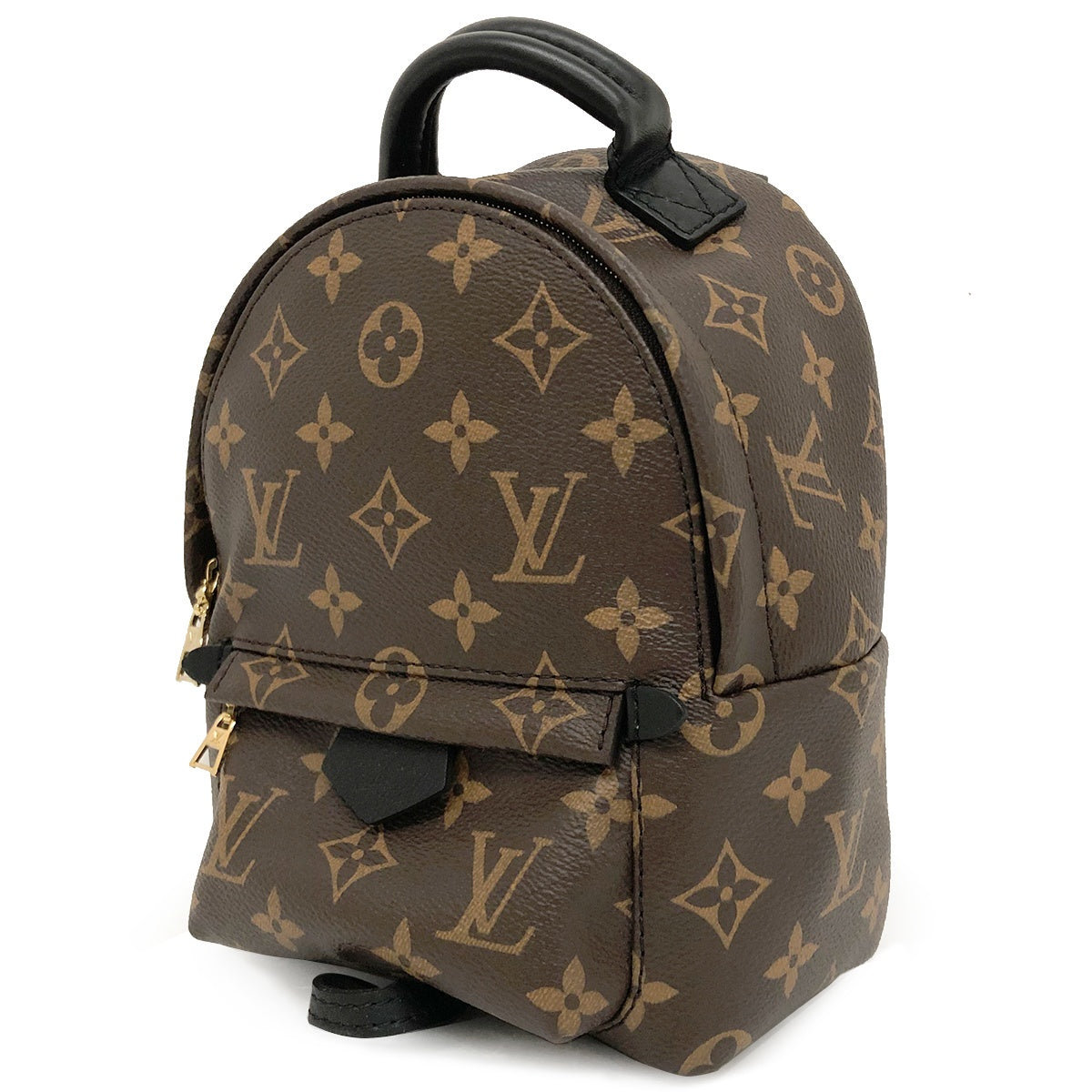 Louis Vuitton M44873 Palm Springs Mini Backpack/Daypack in Monogram Canvas/Leather, Brown, Unisex PRE-OWNED