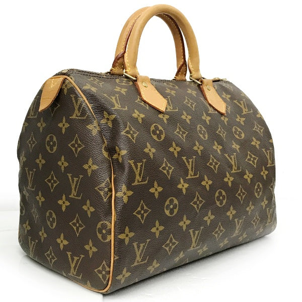 Louis Vuitton M41526/Speedy 30 (old) Monogram Handbag in Brown Monogram Canvas PRE-OWNED