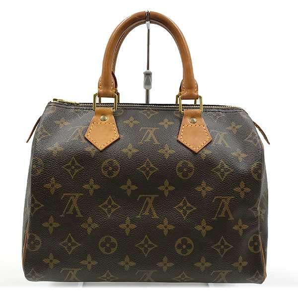 Louis Vuitton Speedy 25 Monogram Boston Bag/Handbag Brown M41528 PRE-OWNED