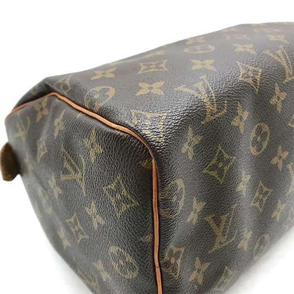 Louis Vuitton Speedy 25 Monogram Boston Bag/Handbag Brown M41528 PRE-OWNED