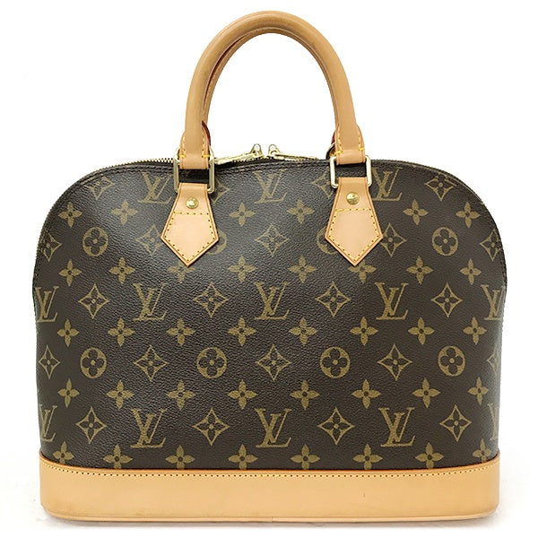 Louis Vuitton M51130/Alma (old) Monogram Handbag in Brown Monogram Canvas PRE-OWNED