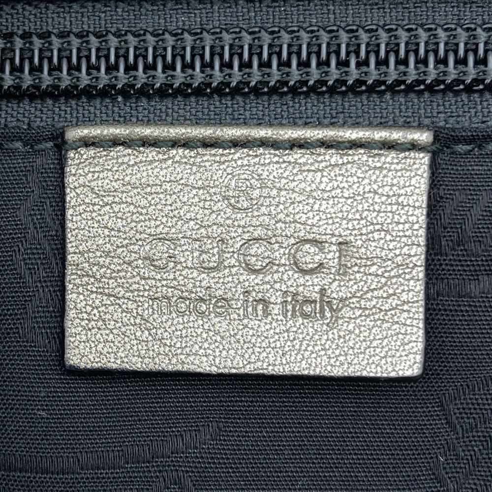 Gucci 201732 GG Imprime Crossbody Shoulder Bag PVC Brown Metallic Pre-owned