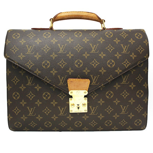 [CLEARANCE]Louis Vuitton M53331 Serviet Conseiller Business Bag Monogram Canvas LV PRE-OWNED