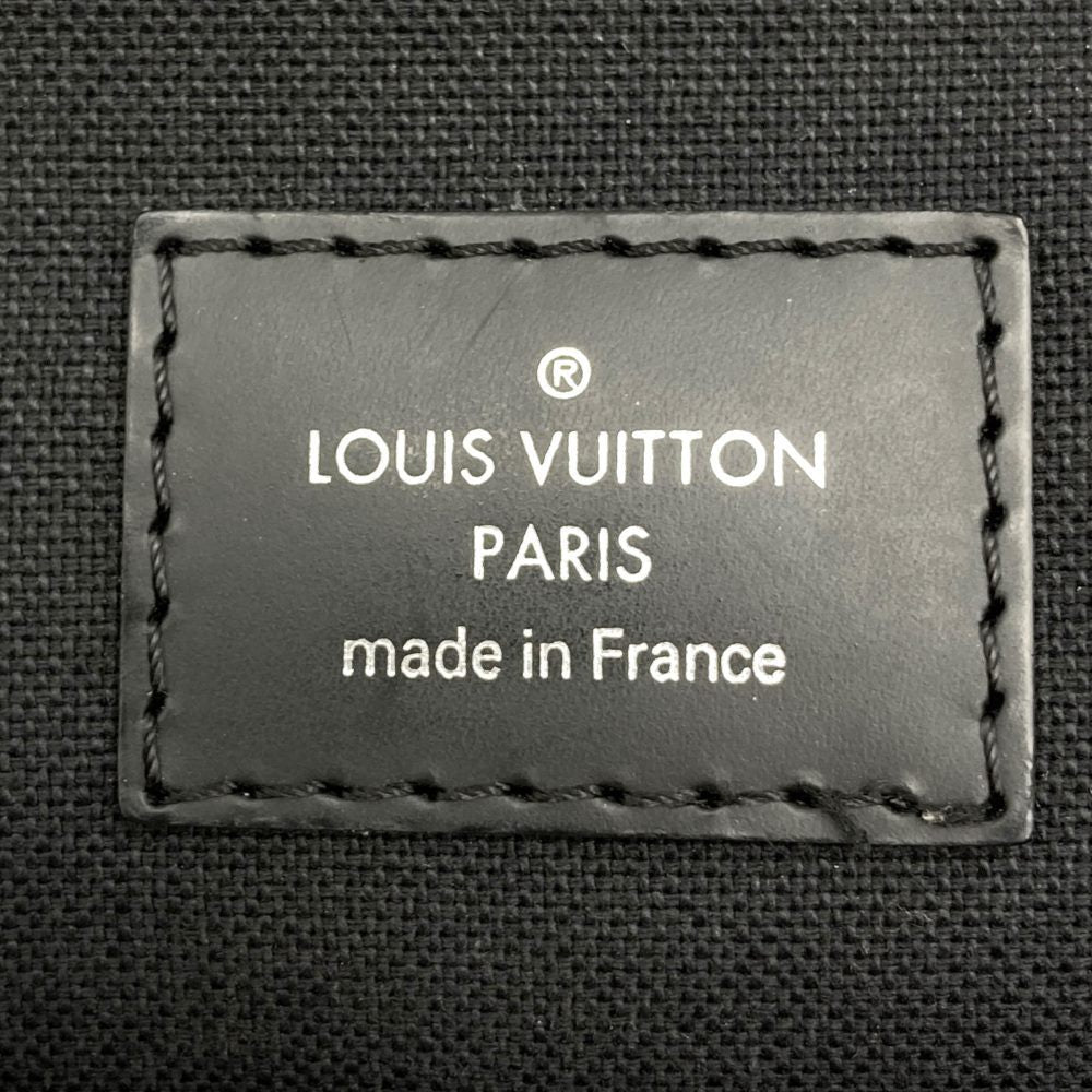 Louis Vuitton N41458 Messenger MM Crossbody Shoulder Bag Damier Graphite PVC/Leather Black Pre-owned